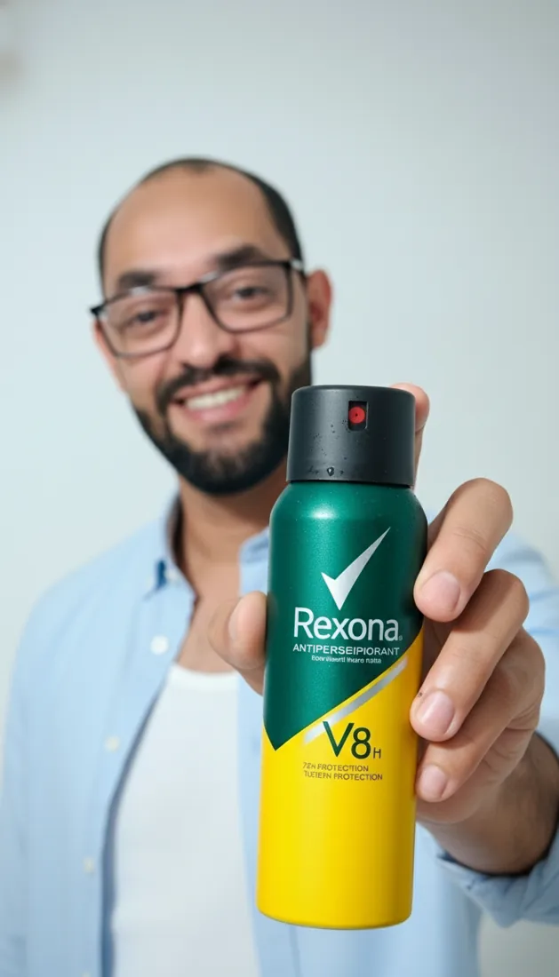 Rexona · Presença. Persona digital e produto.