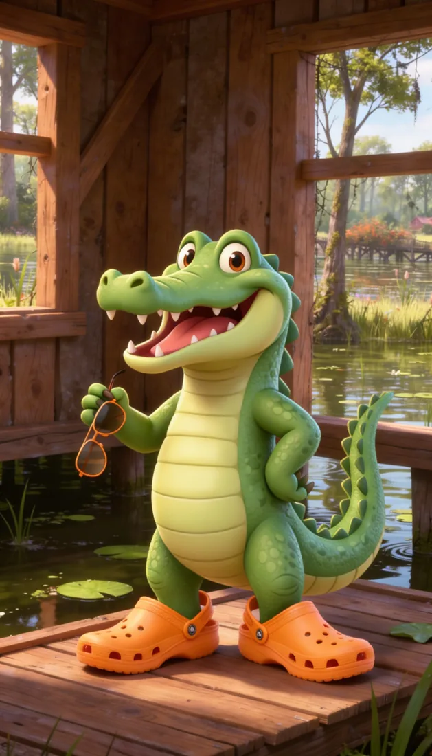 Um personagem, muita presença. Mascote 3D e universo de marca.